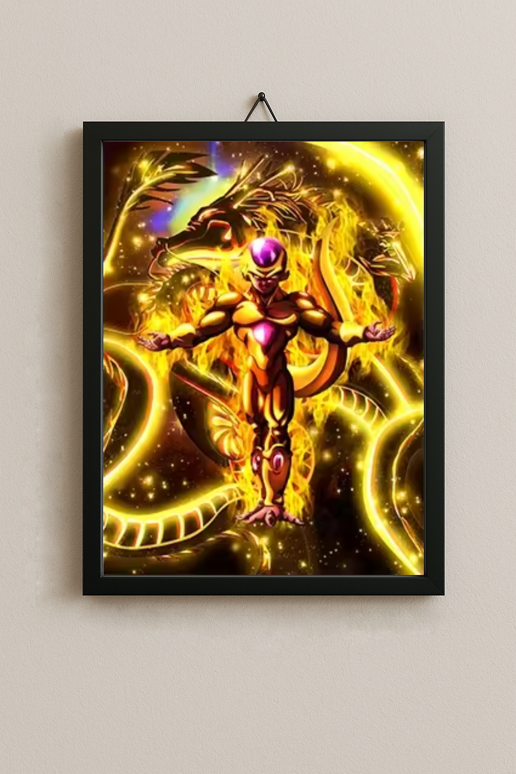 Goku, Vegeta y Freezer | Cuadro Lenticular 3D