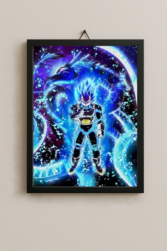 Goku, Vegeta y Freezer | Cuadro Lenticular 3D