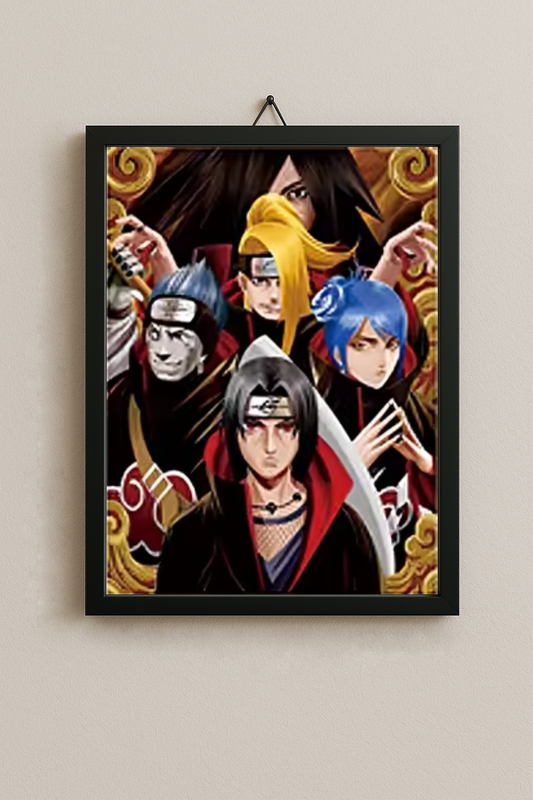 La oscuridad de Akatsuki | Cuadro Lenticular 3D